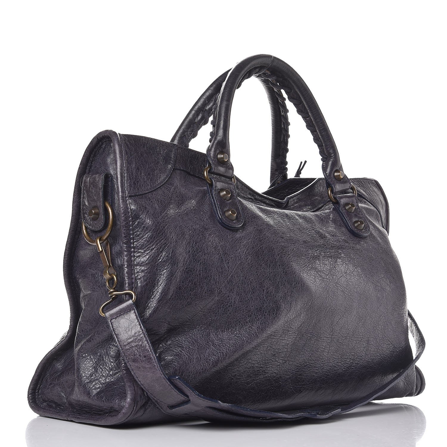 Balenciaga Chevre Classic Hardware City Ink 4 of 19