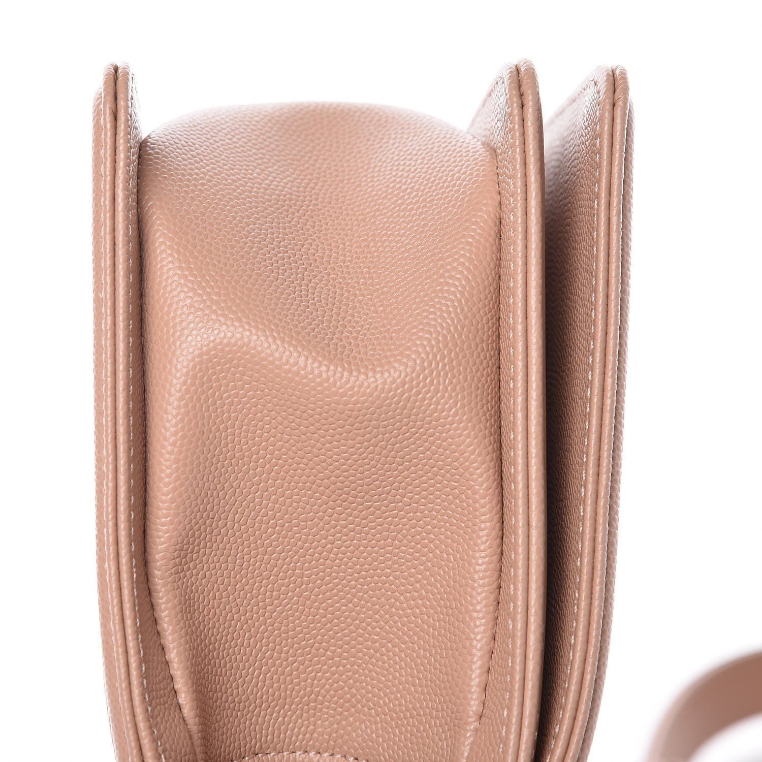 Chanel Caviar Quilted Medium Boy Flap Beige 16 of 16