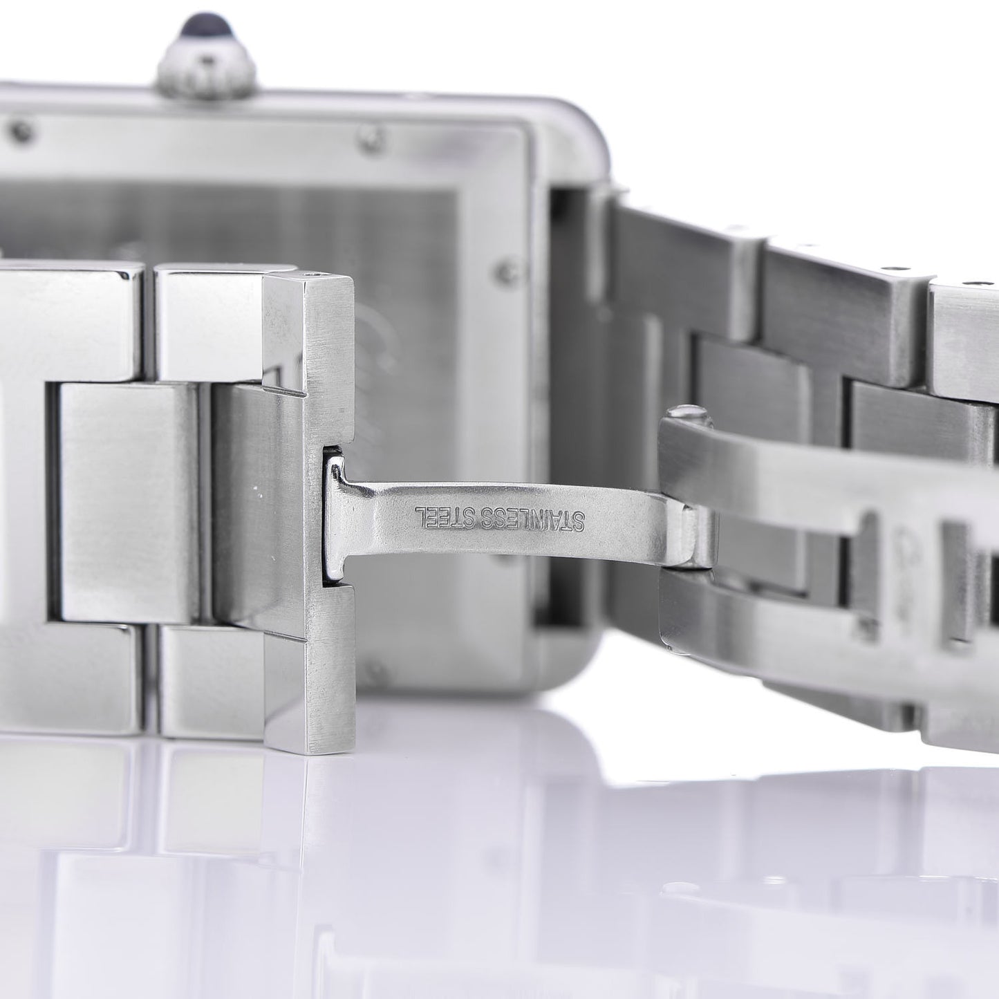 Stainless Steel 31mm Tank Solo Automatic Watch