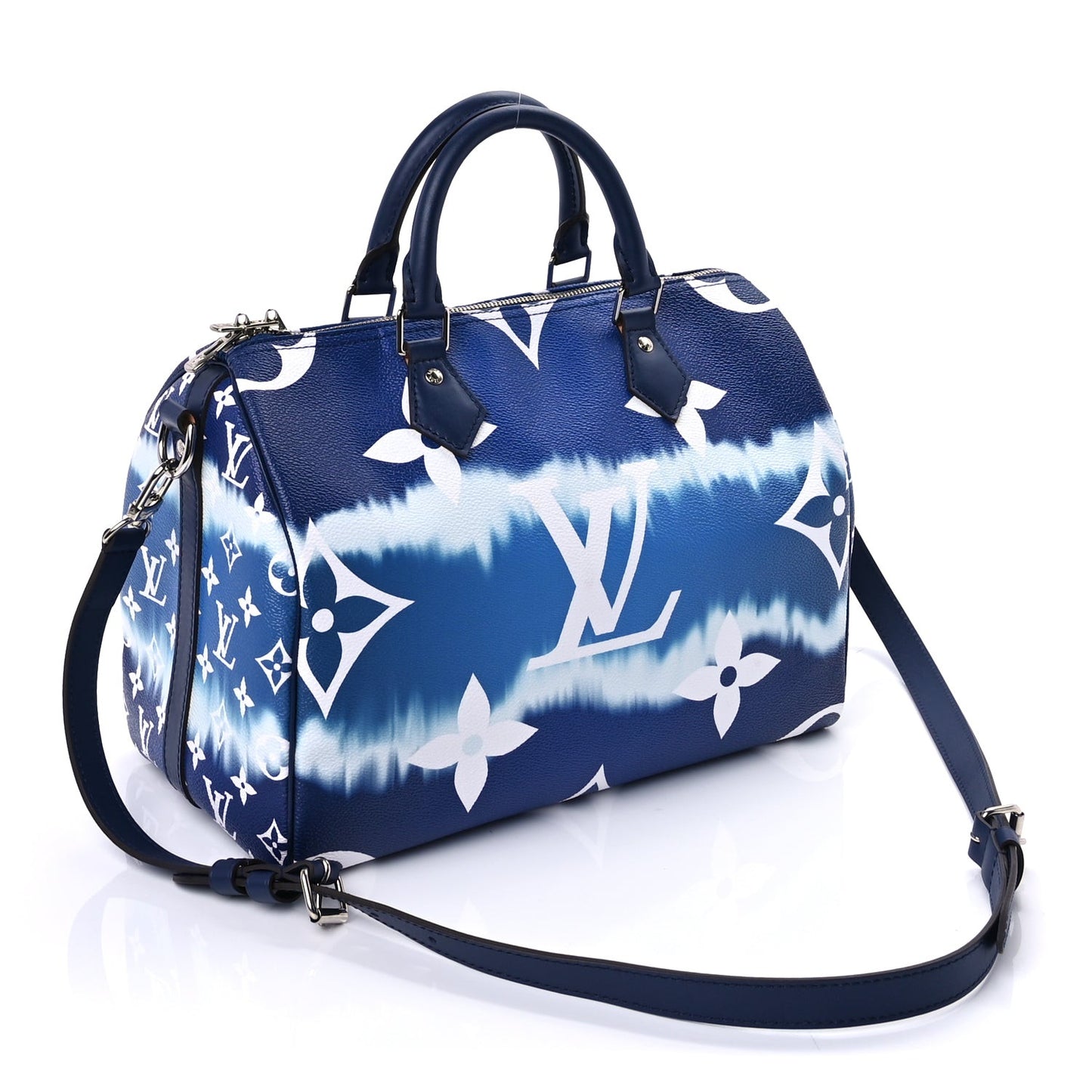 Monogram Escale Speedy Bandouliere 30 Blue