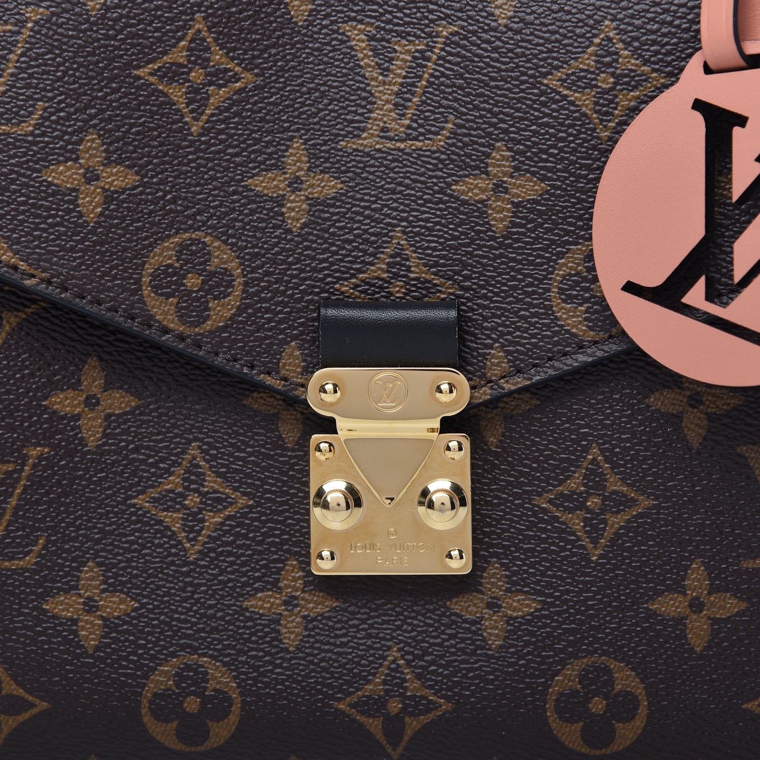 Louis Vuitton Monogram Braided Pochette Metis Coquelicot 9 of 10