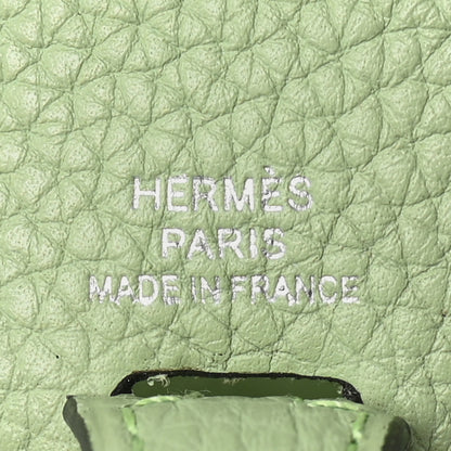 Hermes Taurillon Maurice Evelyne TPM Vert Criquet 6 of 9