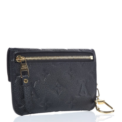 Louis Vuitton Empreinte Key Pouch Black 3 of 8