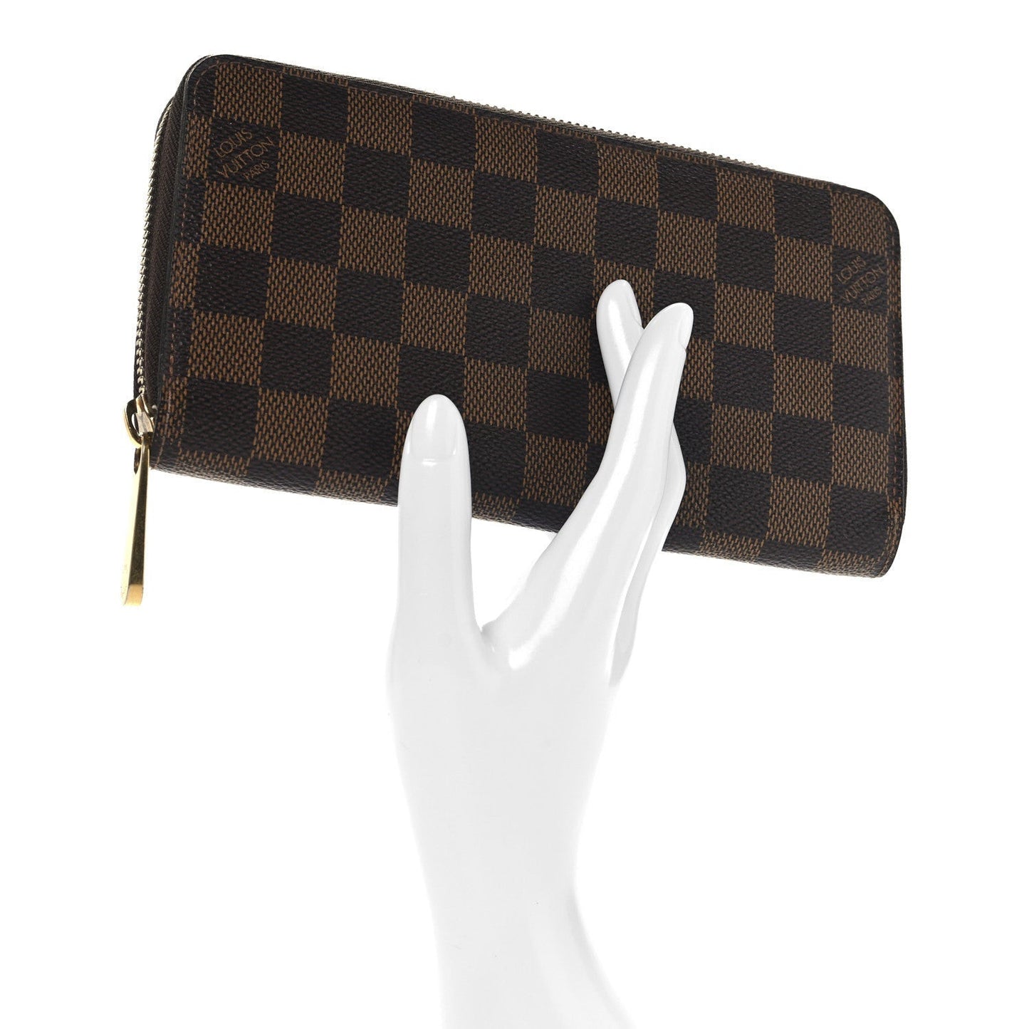 Damier Ebene Zippy Wallet