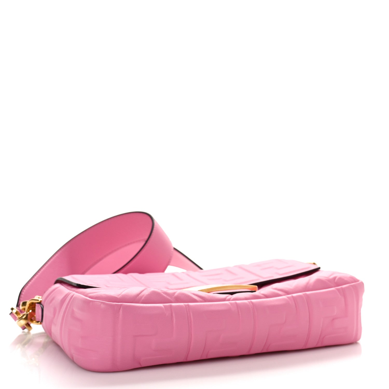 Fendi Nappa FF 1974 Embossed Baguette Lollypop 4 of 8