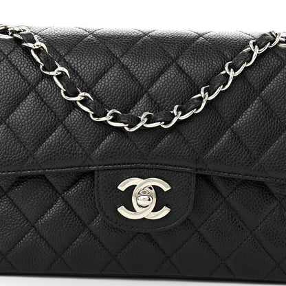 Chanel Caviar Quilted Small Double Flap Black 8 of 11