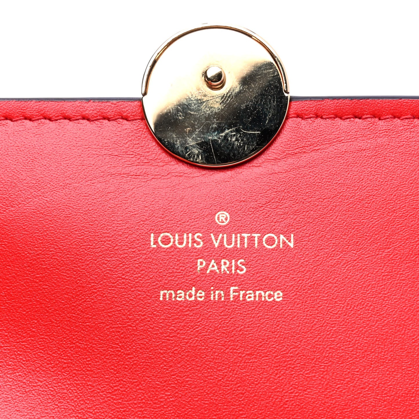 Monogram Flore Compact Wallet Coquelicot