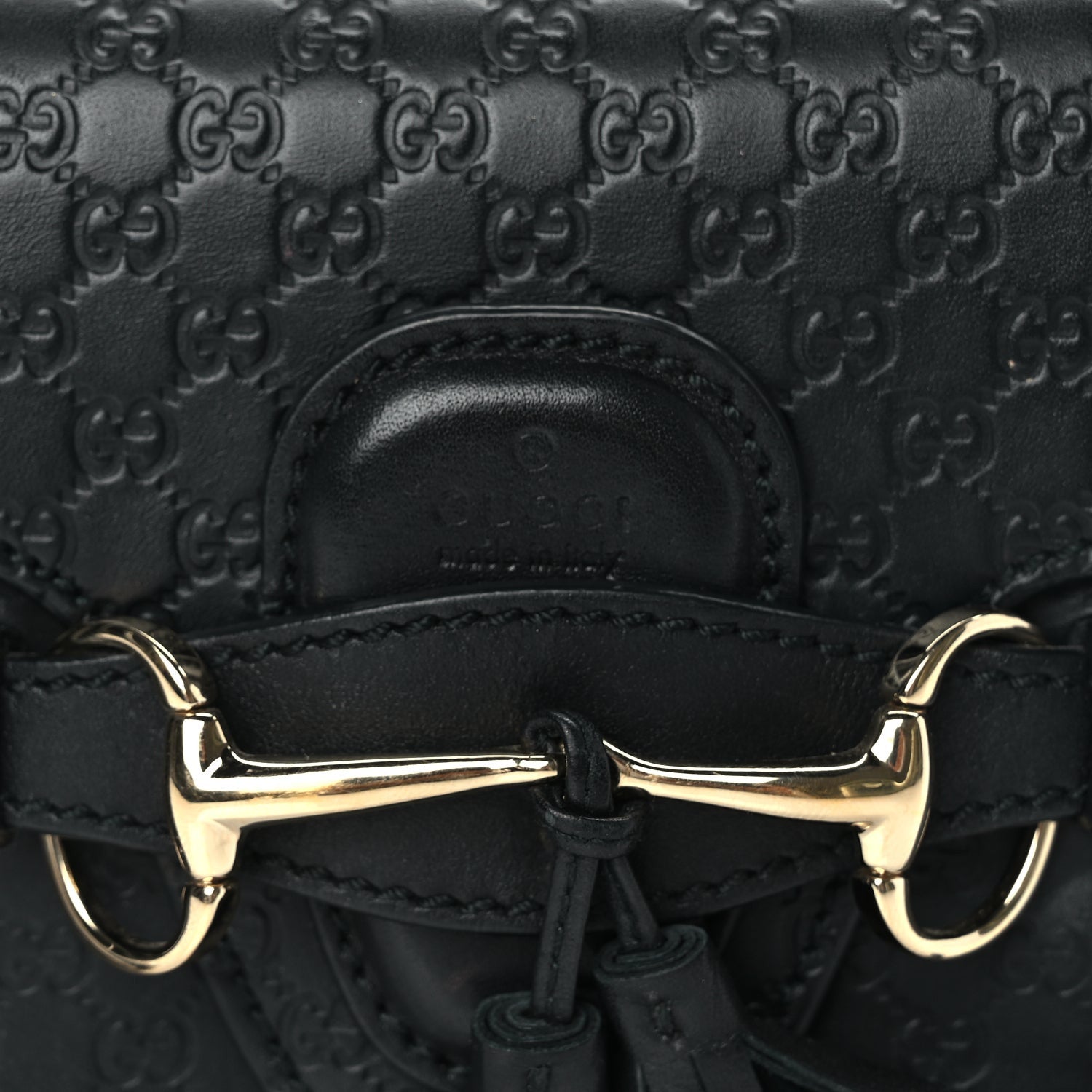 Gucci Microguccissima Mini Emily Shoulder Bag Black 6 of 8