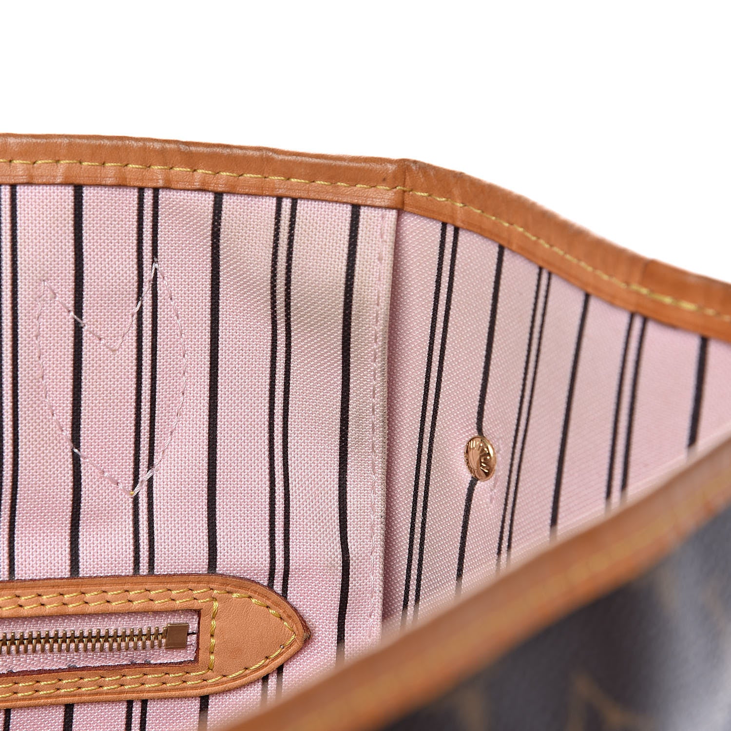 Louis Vuitton Monogram Neo Neverfull MM Rose Ballerine 18 of 18