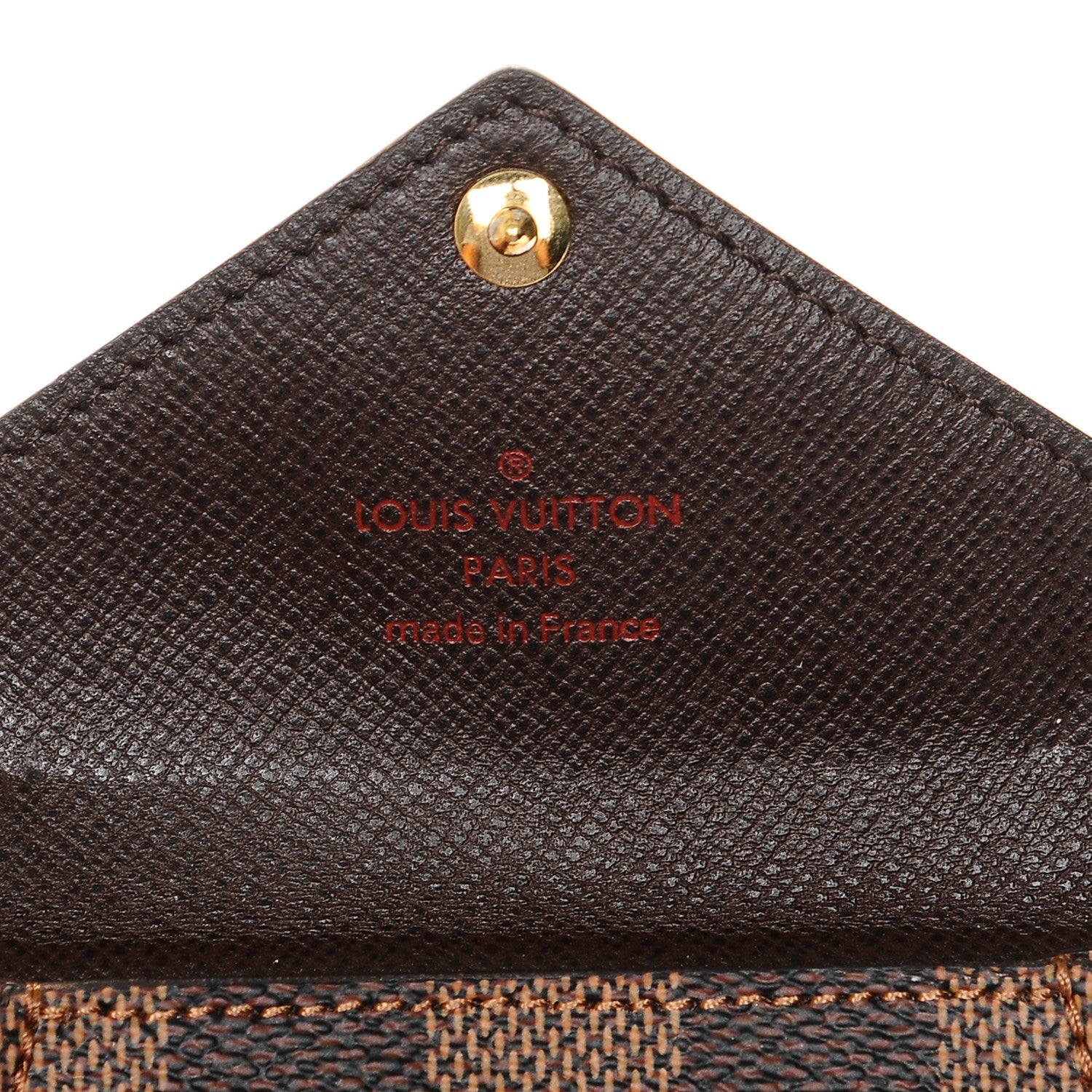 Louis Vuitton Damier Ebene Compact Origami Wallet 6 of 6