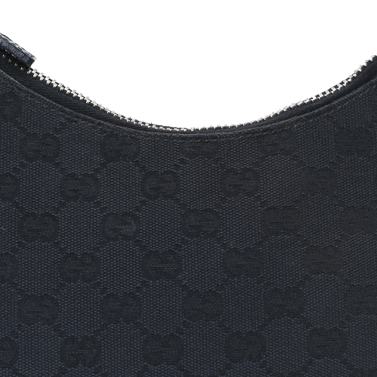 Gucci Monogram Classic Ring Hobo Black 6 of 7