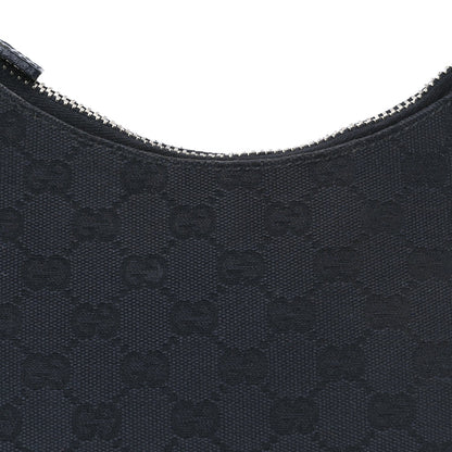 Gucci Monogram Classic Ring Hobo Black 6 of 7