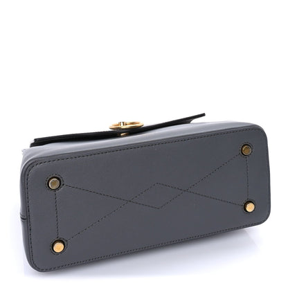 Mulberry Small Classic Grain Calfskin Mini Seaton Grey 3 of 7