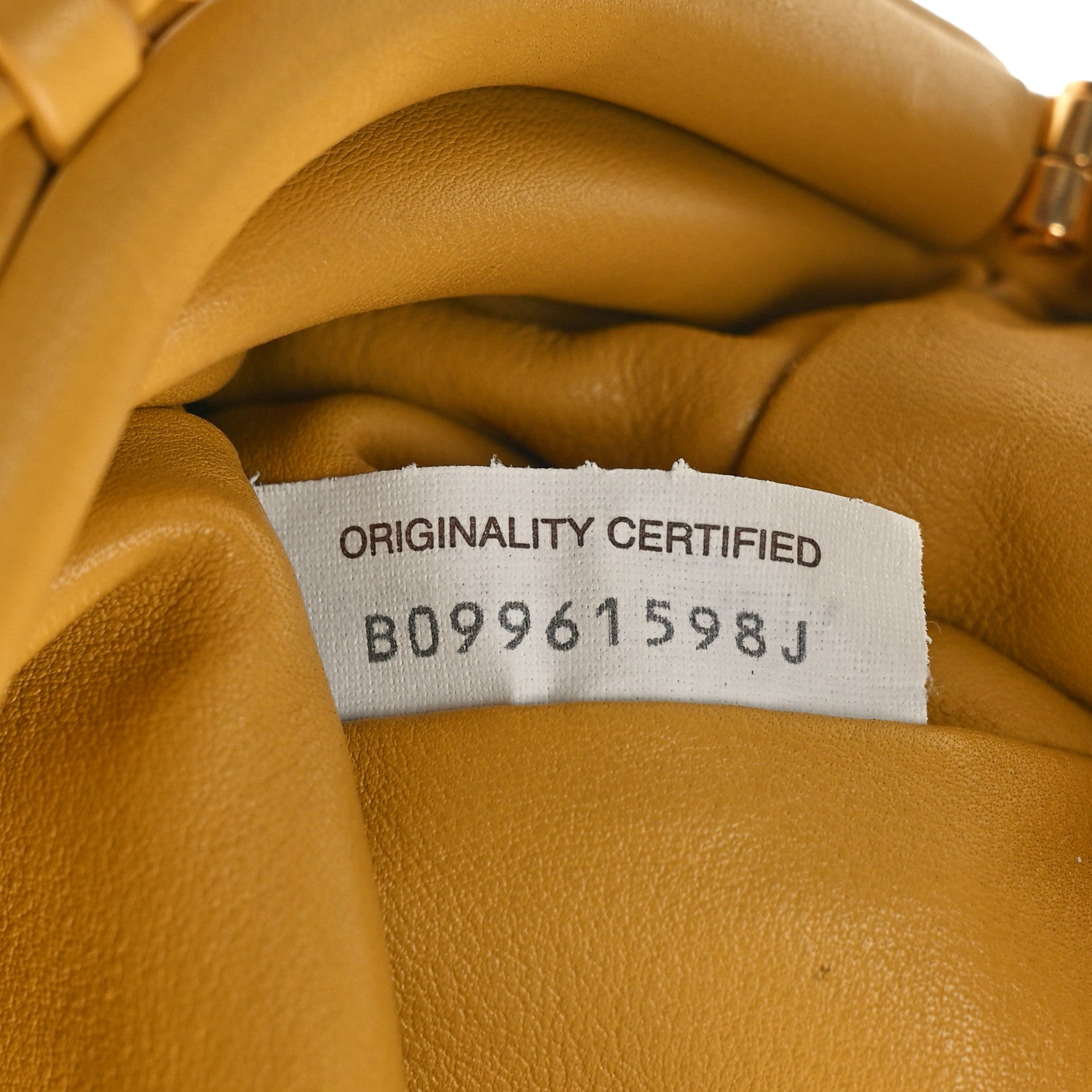 Bottega Veneta Butter Calfskin The Mini Pouch Butterscotch 7 of 10