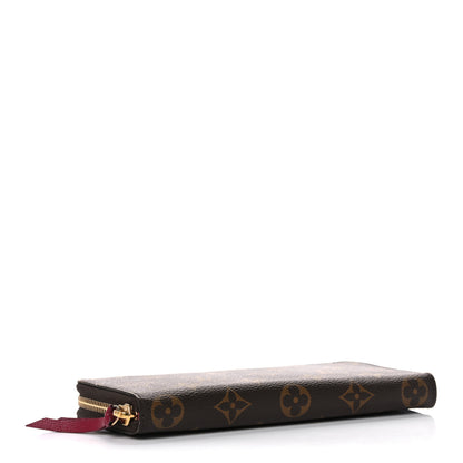Louis Vuitton Monogram Clemence Wallet Fuchsia 4 of 15