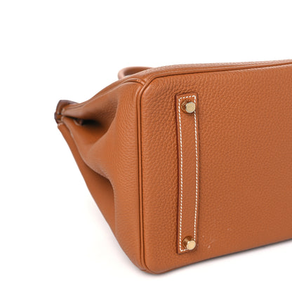Hermes Togo Birkin 35 Gold 9 of 15