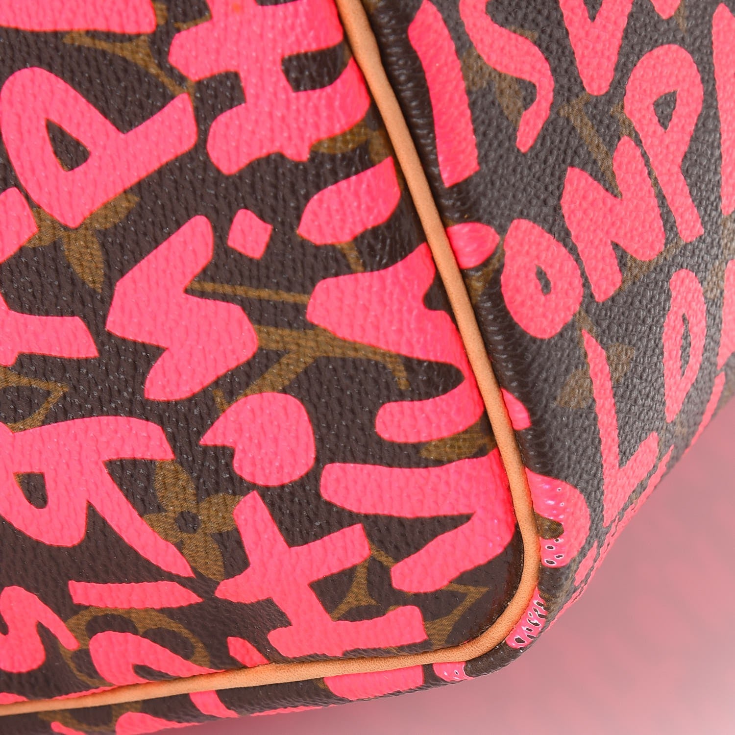 Louis Vuitton Monogram Graffiti Speedy 30 Fuchsia 10 of 12