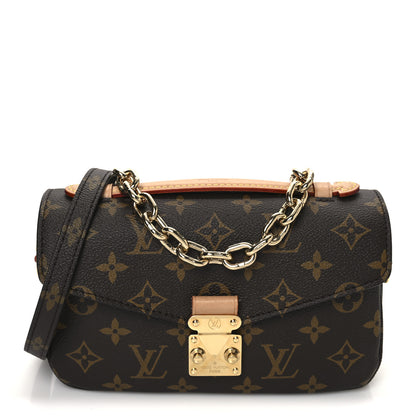 Louis Vuitton Monogram Pochette Metis East West 1 of 12