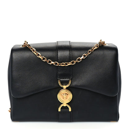 Versace Lambskin Kleio Shoulder Bag Lipstick  Black 1 of 8