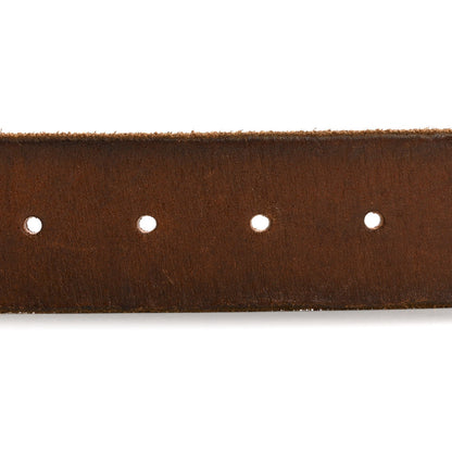 Gucci Faded Calfskin Double G 40mm Belt 90 36 Cuir 3 of 7