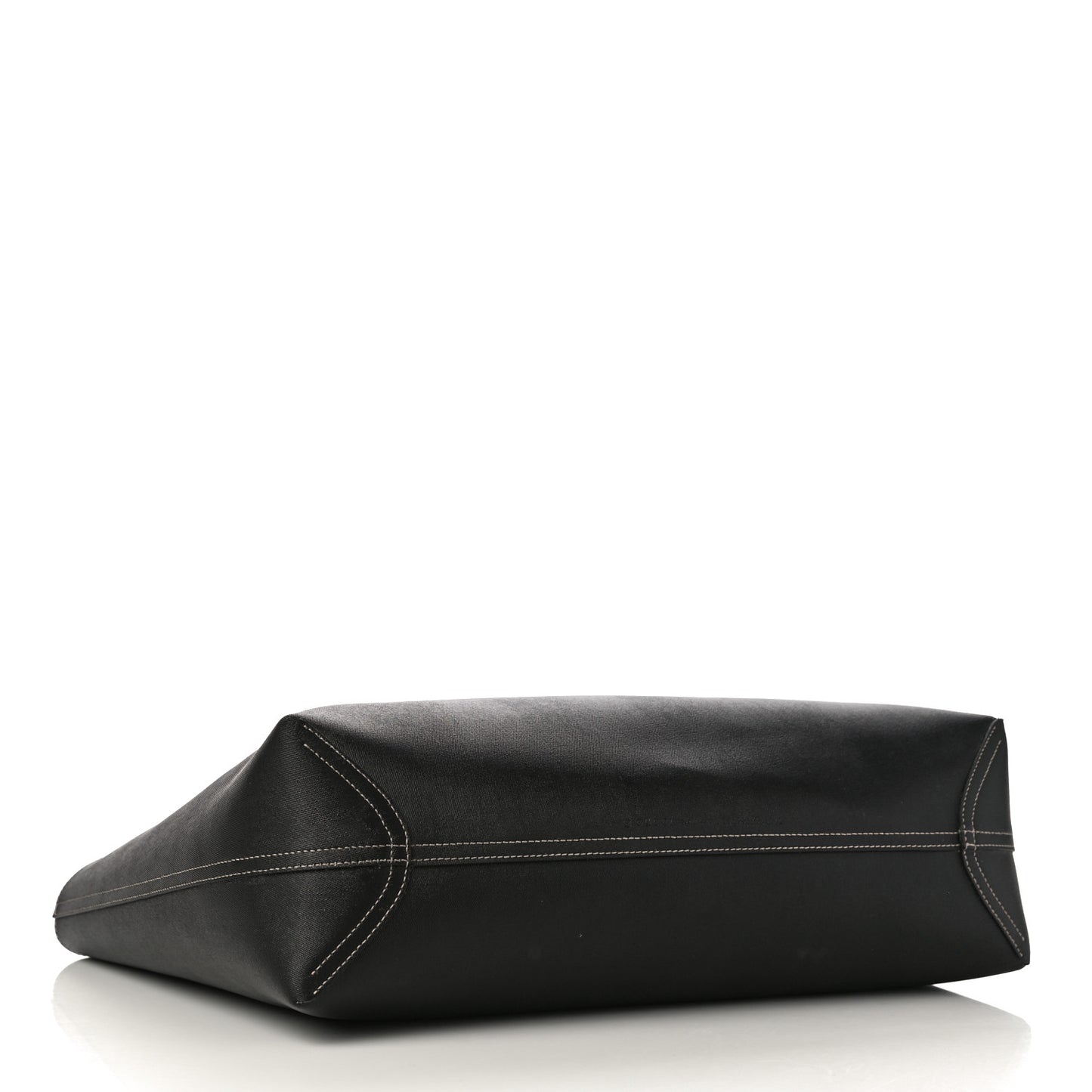 Calfskin GG Supreme Monogram Medium Reversible Tote Black