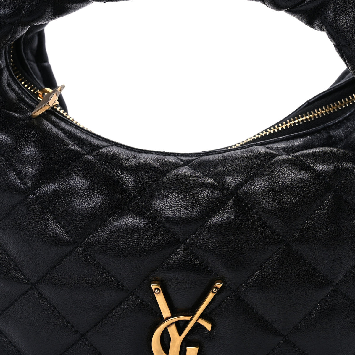 Saint Laurent Lambskin Quilted  Black 6 of 8