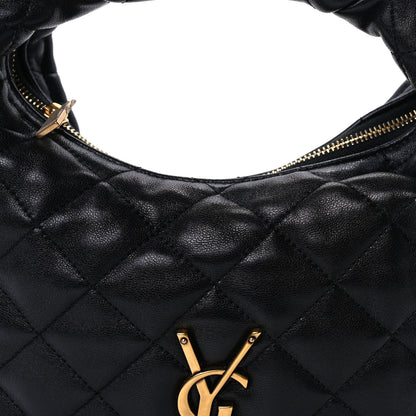 Saint Laurent Lambskin Quilted  Black 6 of 8