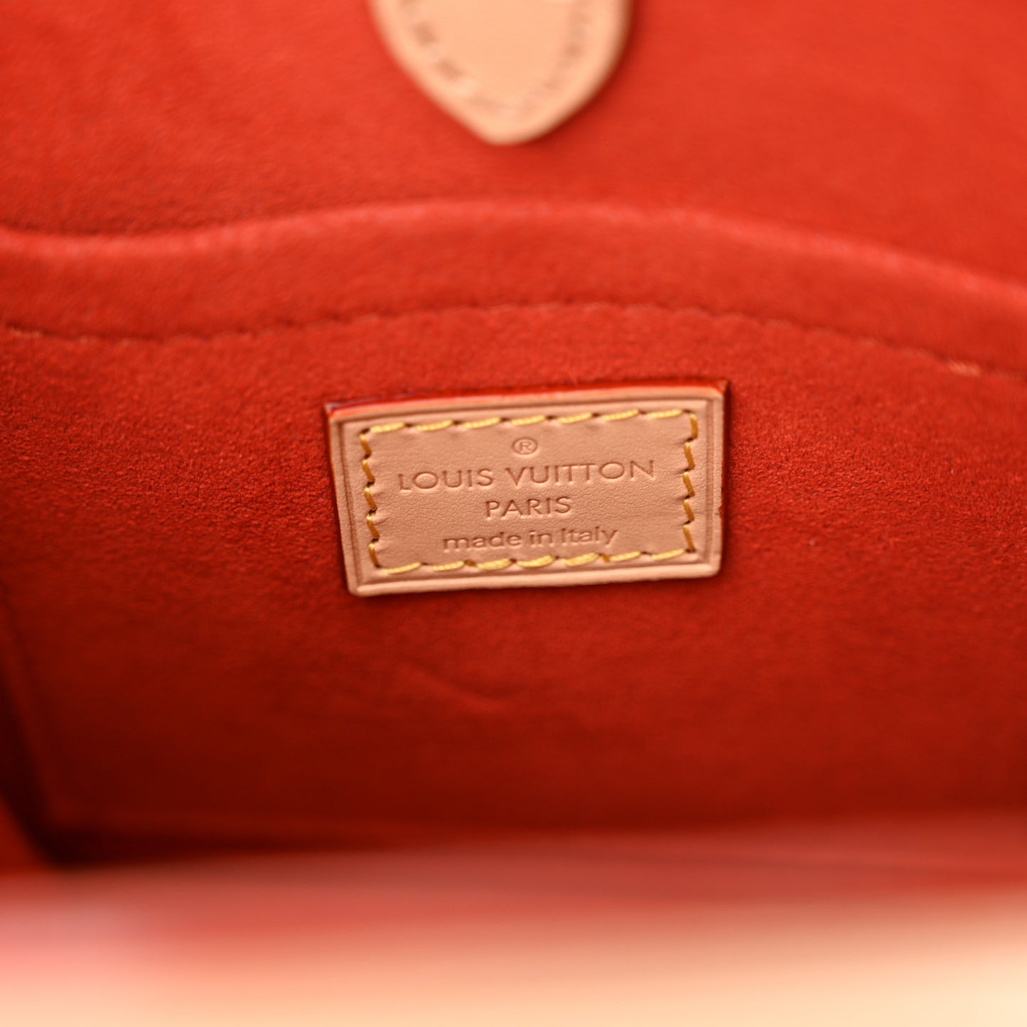 Vachetta Name Tag XL Clutch