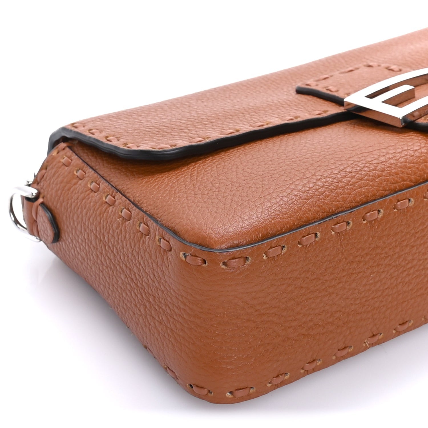 Fendi Cuoio Romano Selleria Baguette Sienna 7 of 7