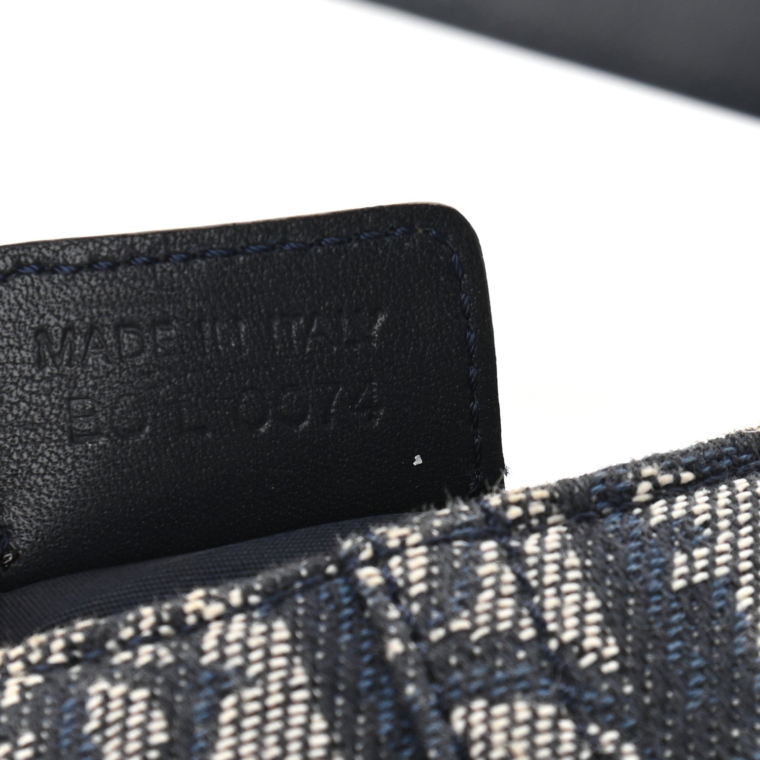 Christian Dior Monogram Flap Messenger Navy Blue 7 of 14