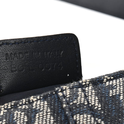 Christian Dior Monogram Flap Messenger Navy Blue 7 of 14