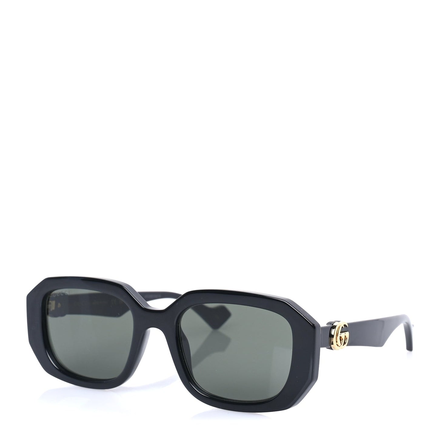 Acetate Rectangle Frame GG Generation Sunglasses GG1535S Black