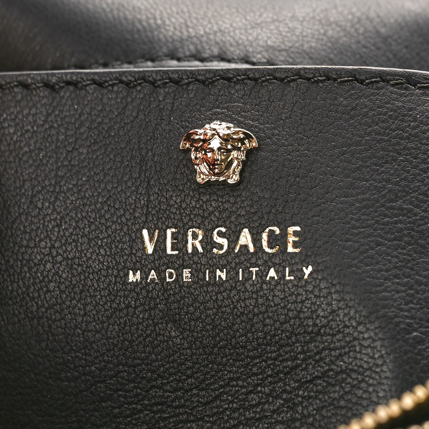 Nappa Palazzo Sultan Shoulder Bag Black