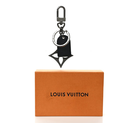 Louis Vuitton Monogram Eclipse LV For You And Me Bag Charm Key Holder 6 of 6