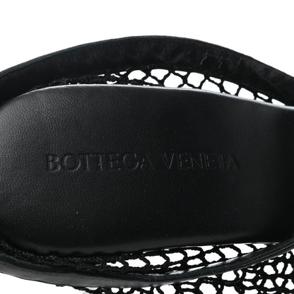 Bottega Veneta Mesh Nappa Chunky Chain Sandals 37.5 Black 7 of 7