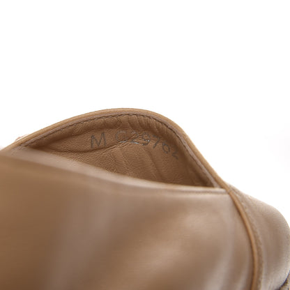 Chanel Lambskin CC Espadrilles 37 Beige Black 9 of 10