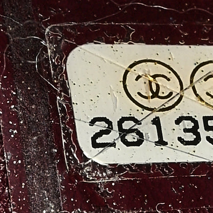 Chanel Caviar Chevron Quilted Small Coco Handle Flap Black 8 of 10