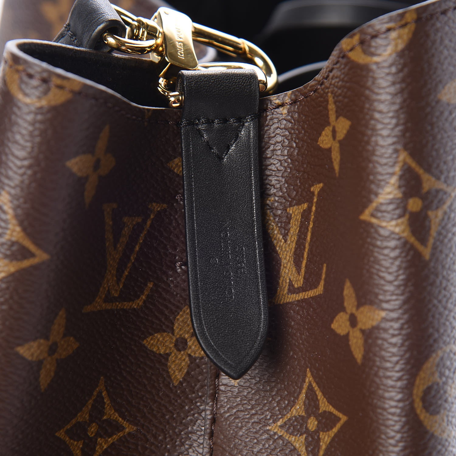 Louis Vuitton Monogram Neonoe MM Black 6 of 8