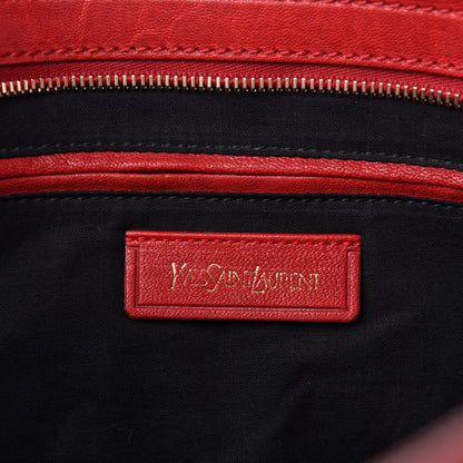 Saint Laurent Sheepskin Large Cabas ChYc Red 9 of 12