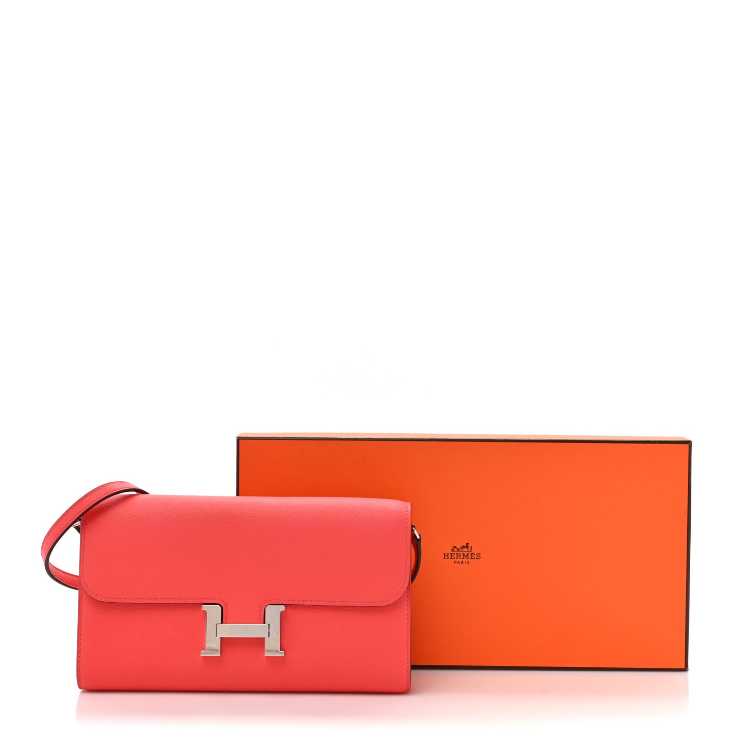 Evercolor Cavale Constance Long Wallet To Go Rose Texas Multicolor