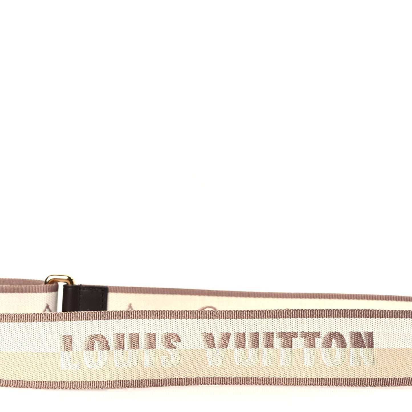 Jacquard Speedy Bandouliere 20 Shoulder Strap Beige Brown