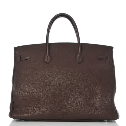Hermes Togo Birkin 40 Chocolate 4 of 29