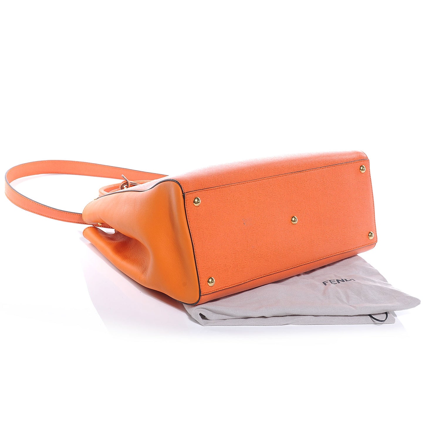 Vitello Elite Regular 2Jours Tote Arancio