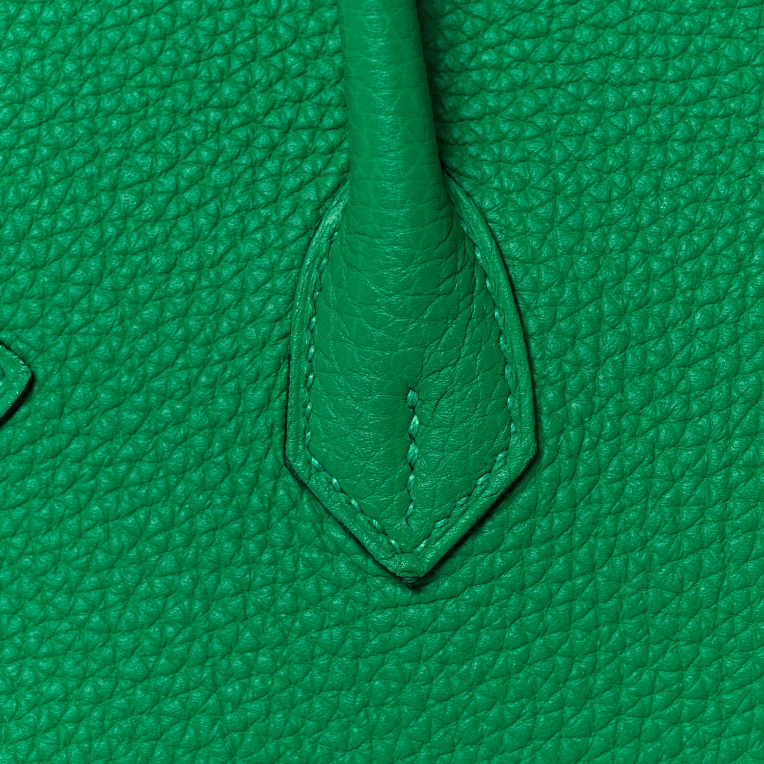 Hermes Togo Verso Birkin 25 Menthe Vert Bosphore 12 of 34
