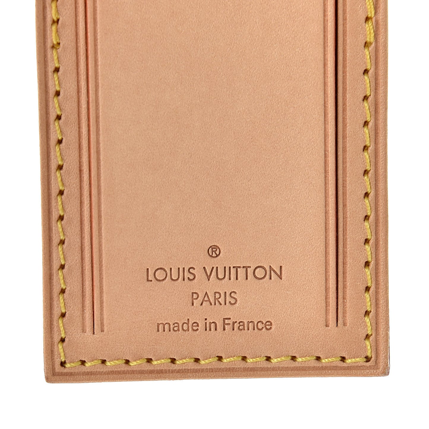 Vachetta Luggage Tag