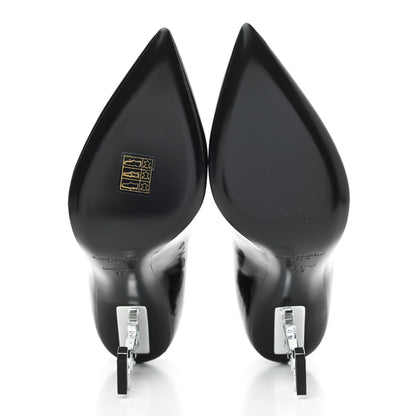Saint Laurent Patent Opyum 85 Pumps 39 Black 5 of 8