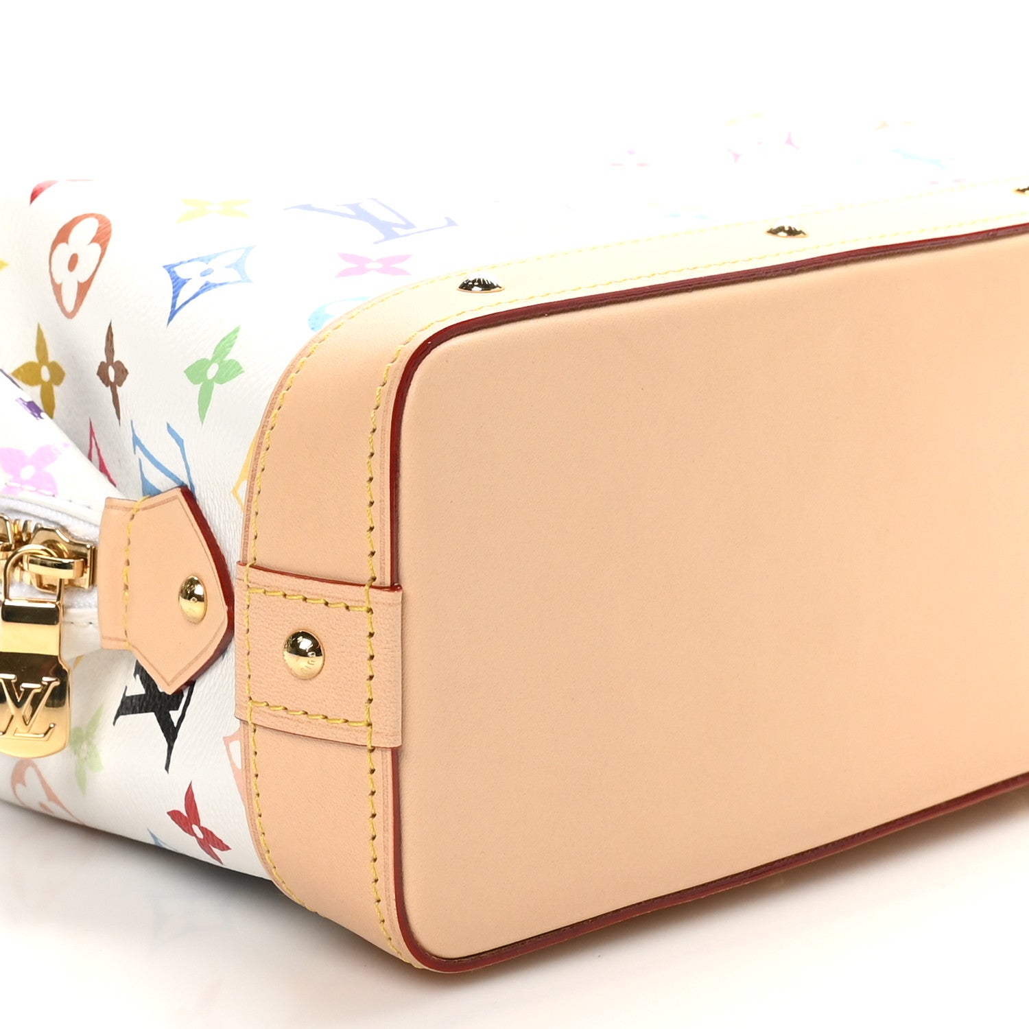 Louis Vuitton LV x TM Monogram Multicolor Cosmetic Pouch GM White 8 of 9