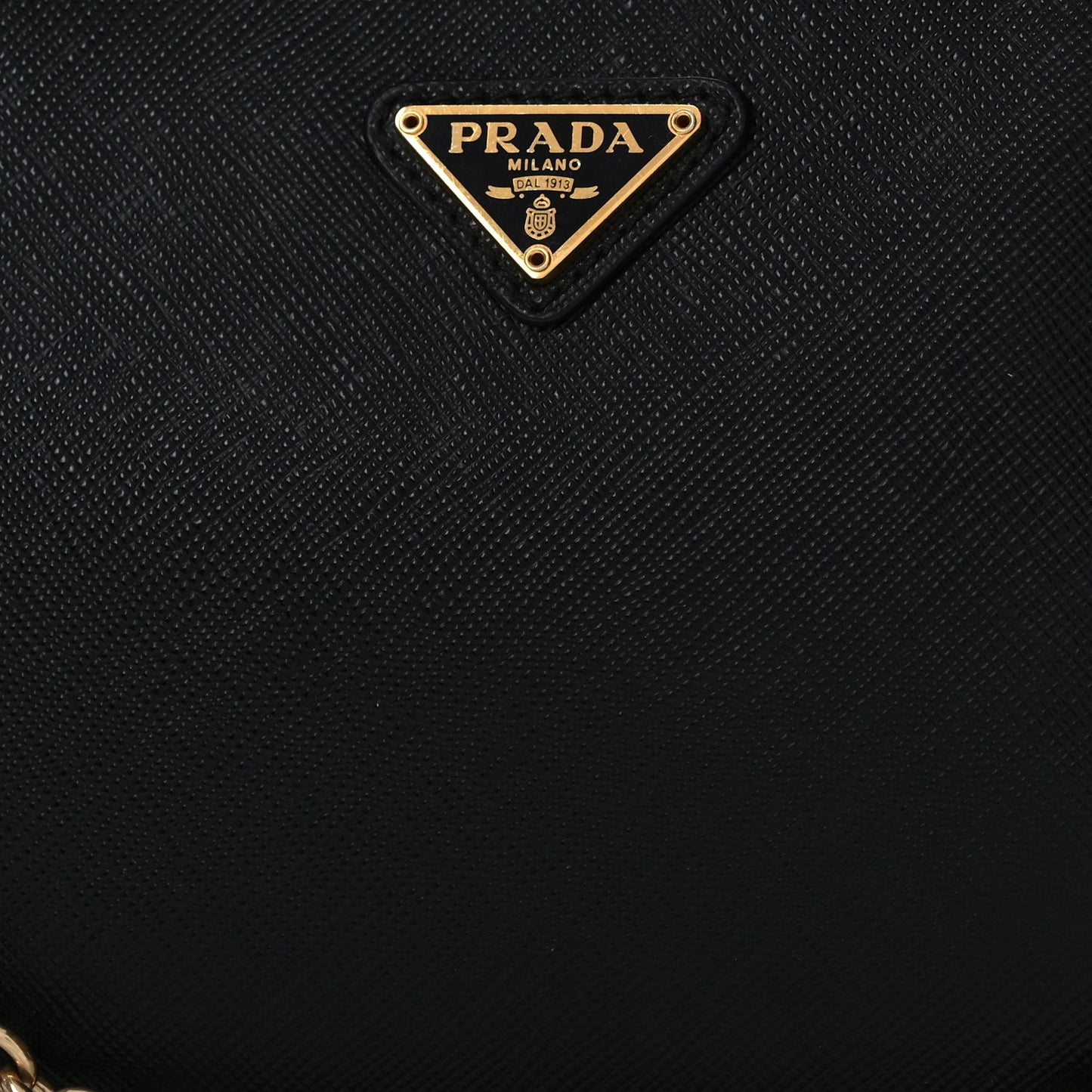 Saffiano Lux Re-Edition 2005 Shoulder Bag Black