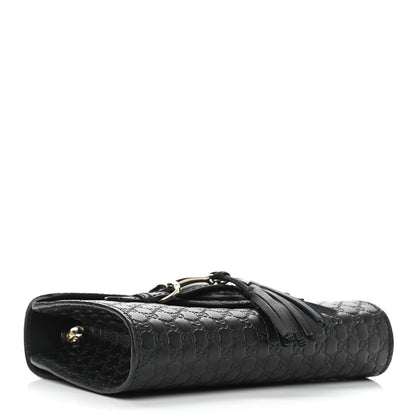 Gucci Microguccissima Mini Emily Shoulder Bag Black 4 of 12