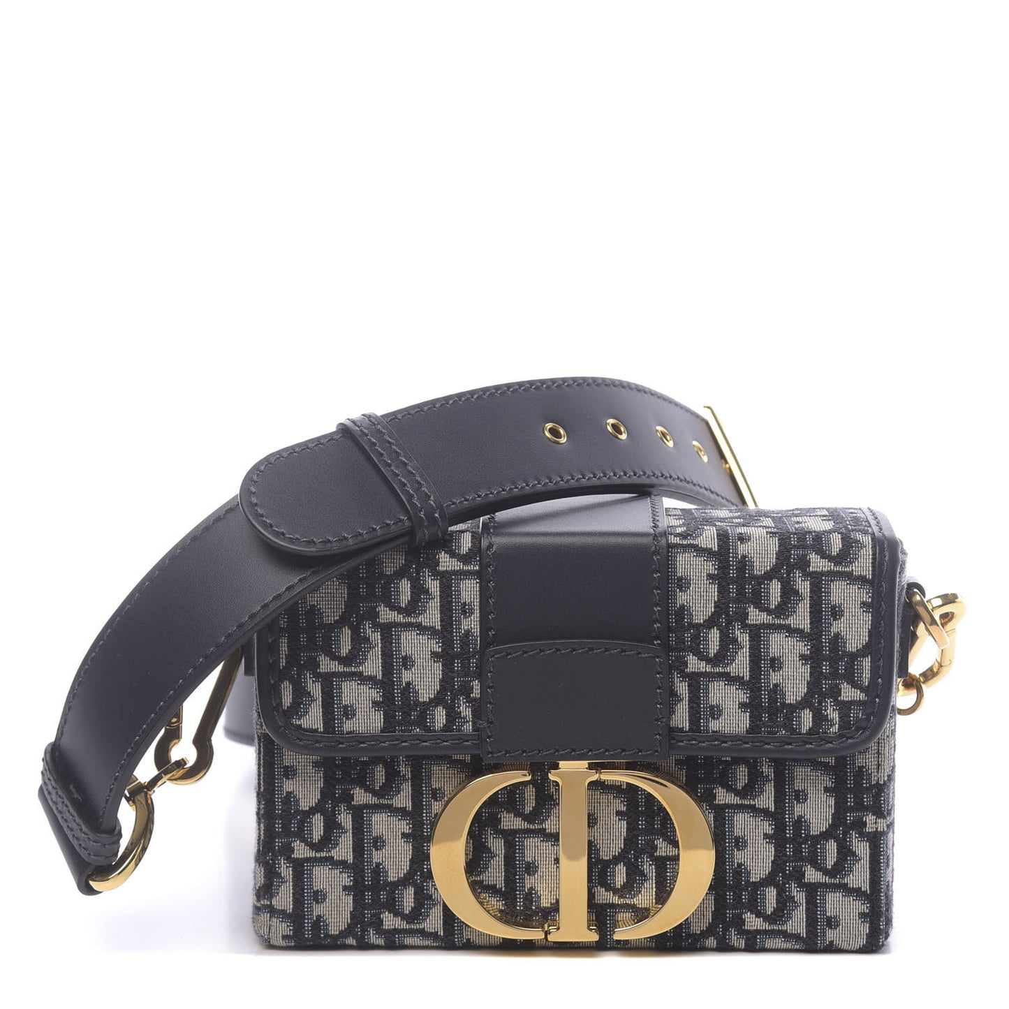 Oblique 30 Montaigne Box Bag Blue